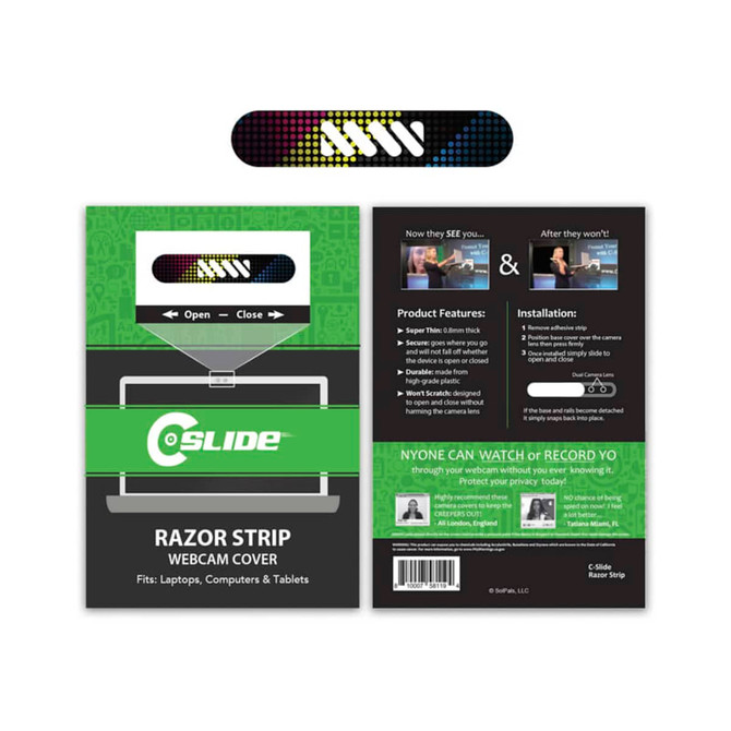 Webcam Double Razor - Strip