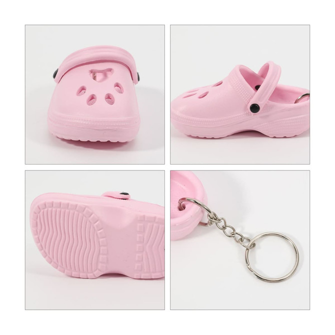 Paw Shape Clog Shoe Keyring