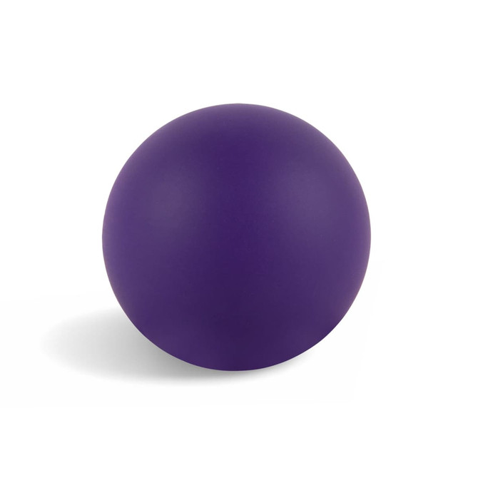 A smooth, round purple ball with a matte finish. The ball has no visible branding or text.
