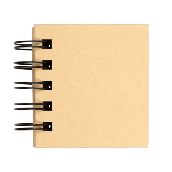 A set of Codex Spiral Sticky Notes featuring a durable cover and spiral binding.
