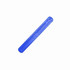 A reflective blue stick, with a smooth surface, suitable for leisure and outdoor activities. Features a branding logo.