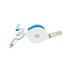 3-In-1 Metal Retractable Charging Cable