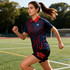 Women's 100% Polyester Sublimated Basic POLO