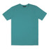 A teal unisex T-shirt with a classic crew neck design and no visible logo.