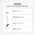 Low cut socks in various custom patterns and colours, suitable for adults sized 7-12. Regular thickness and style.