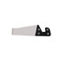 A V-shaped iPhone and iPad stand in white and black, featuring multiple holes and a sleek design.