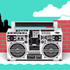 Custom Cardboard Boombox
