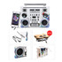 Custom Cardboard Boombox
