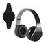 A black pair of Hyper Bluetooth headphones with a sleek design and soft ear cushions, accompanied by a zipper case.