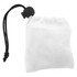 A white microfibre pouch with a drawstring closure, designed for storing cleaning cloths or small items.
