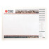 A3 note pad featuring a white background with a logo, structured layout, and grey design elements. It has 50 leaves.