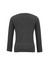 A women's 2-way zip cardigan in dark grey, featuring a fitted design and long sleeves. It has a logo on the back.