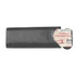 A sleek black bandage case with a compartment for adhesive bandages, featuring a rounded opening.