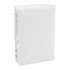 A white pack of Micro Pocket Pack Tissues, featuring a simple design and a branding logo on the packaging.