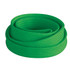 A green tubular lanyard, 10mm wide, coiled neatly. It features a textured surface and includes a logo.