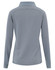 A grey Ladies' Bamboo Charcoal long-sleeve polo shirt with a collar and a logo on the back.