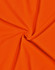 An orange fabric featuring a smooth texture, suitable for work polo shirts. It has a vibrant hue and a soft appearance.
