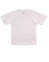 A white kids' t-shirt featuring short sleeves and a plain back. The shirt includes a logo on the label.