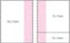 A blank A4 sheet layout with sections, featuring a combination of pink and white sections. It has a logo.