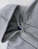 A grey men's full-zip fleecy hoodie with a hood and zippered front. It features a branding logo.