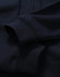 A men's full-zip fleecy hoodie in navy, featuring cuffed sleeves and a smooth fabric texture.