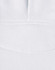 A white fleece hoodie featuring a close front design and contrast detailing. The fabric appears soft and comfortable.