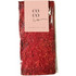 A package of premium dried freeze raspberries with a vibrant red colour, featuring a simple logo on the front.