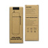 A drink bottle in a cardboard box, featuring a stainless steel body, silicone carry handle, and a secure lid.