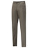 Ladies' flexi chino pants in a stylish khaki colour with a sleek, fitted design and a logo.