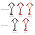 A collection of 60W charging phone straps in black, red, and orange, featuring an aluminium shell and phone patch.