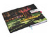 A full colour matt A5 notebook featuring a vibrant decorative cover and a ribbon bookmark.