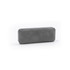 A grey Bluetooth speaker with a sleek, rectangular design and a minimalistic appearance, featuring a logo.