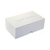 A white gift box designed for pen packaging, featuring a logo and a sleek, minimalist design.