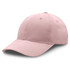 A premium soft cotton cap in a blush pink colour with a curved peak and ventilation eyelets.