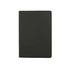 A black washable paper notebook with a smooth cover and rounded corners. Features a logo on the front.