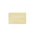 A bamboo business card in a light yellow-brown hue, featuring a smooth, polished surface and rounded edges.