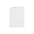 A white silicone pad with wavy patterns designed for heat protection. Features a hook for easy storage.