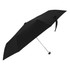 A black Paraflex umbrella with a silver handle and a logo, designed for leisure and outdoor activities.
