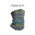 A multitasker in bright, multicoloured digital print, featuring a snug design and soft Lycra material.