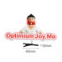 A colourful promotional clip featuring a character with red hair and a white outfit, labelled "Optimism Joy Me".