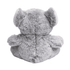 A grey koala plush toy with soft fur, featuring large ears and sitting with its arms outstretched.