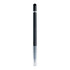 A black 3 in 1 Eternal Pencil with a clear cap, featuring a sleek and simple design.