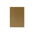 A brown A5 notepad with a simple design and an elastic band closure. It has a logo on the cover.