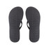 Black EVA platform thongs with a textured sole, featuring a minimal design and flexible straps.