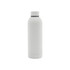 A drink bottle with a white rubber coating, featuring a double wall design and a matching screw cap.