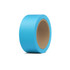 A roll of bright blue BOPP packaging tape with a cardboard core and a smooth, glossy finish.