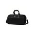 A black convertible backpack duffel garment bag with dual handles and a removable shoulder strap, featuring multiple compartments.