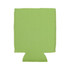 A green stubby holder with a stitched finish and a base for easy grip. It has a logo but no text visible.