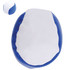 Two Ace Hacky Sacks are displayed, featuring a large blue and white design and a smaller version in blue.