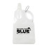 A drink bottle in clear plastic with a handle, featuring a logo and a spout for easy pouring.